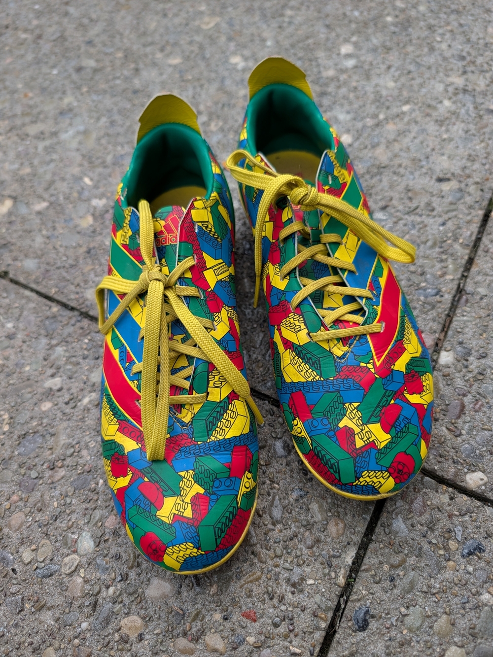 Adidas Kids' Lego Cleats, Size 4